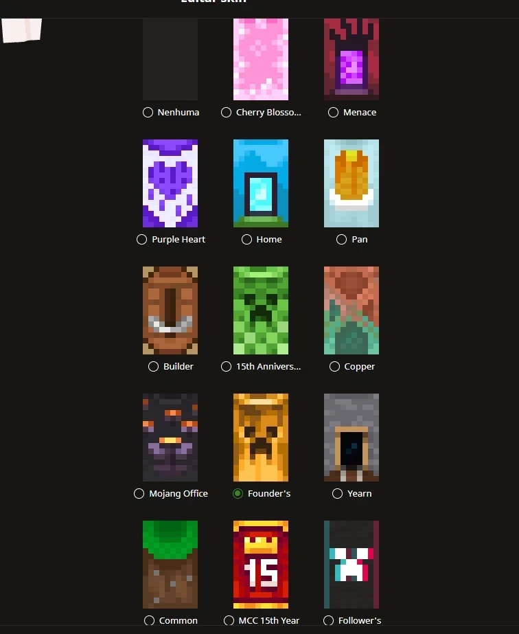 Minecraft: Java & Bedrock Edition – 18 Different Cape Types